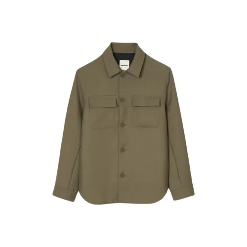 Sandro Куртка Мужская Светло-хаки