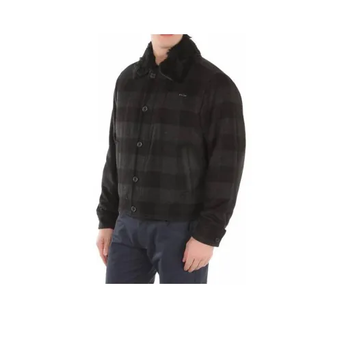 PRADA Серый Мужской Куртки