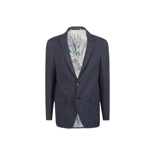 ETRO Синий Мужской Деловой Костюм