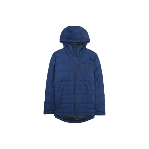 Nike Темно-синий Синий Мужской Пух