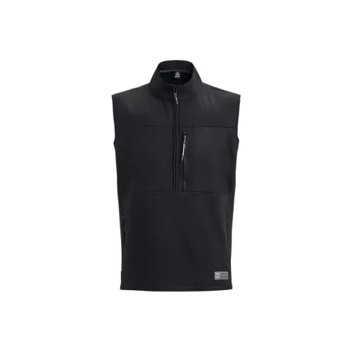 Under Armour Microfleece Черные Мужские Жилеты