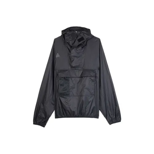 nike ACG Ветрозащитная Ветровка Мужская Черная Американская Версия