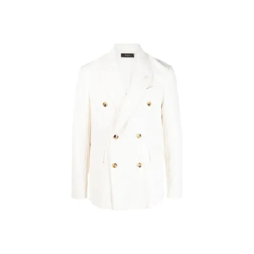 AMIRI Длинный рукав Бизнес костюм Мужской Белый