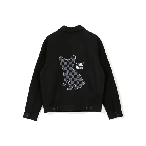 JACK&JONES Черный деним JBK1 Черный деним Мужские Джинсовые куртки