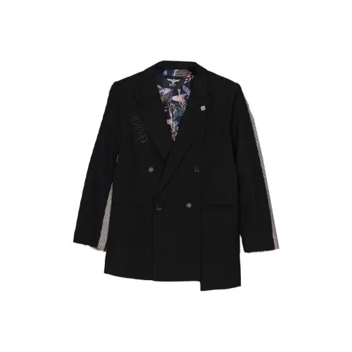 BOY LONDON Черные мужские деловые костюмы