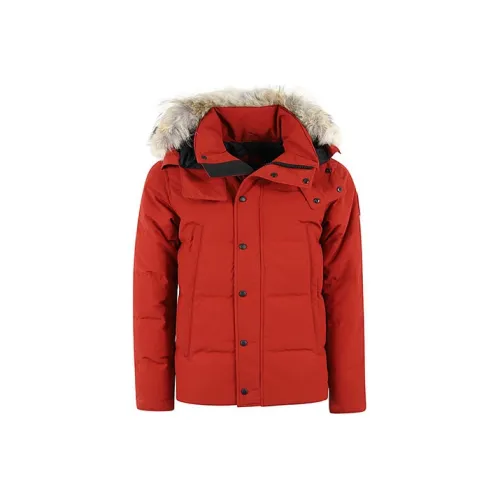 Canada Goose Wyndham Series Кленовый Лист Мужской Пуховик