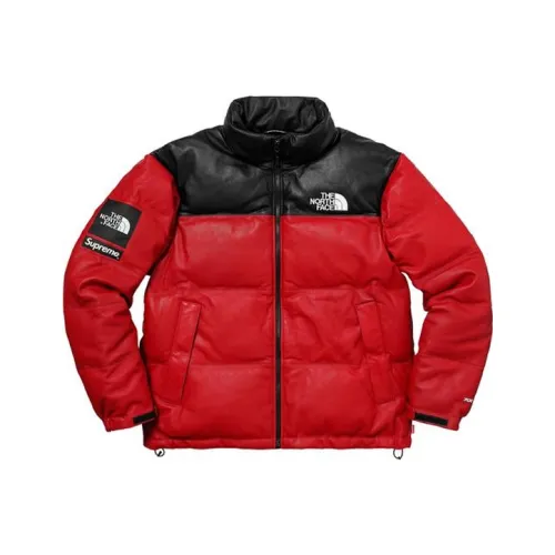 Supreme Пуховик Зимний Унисекс Красный