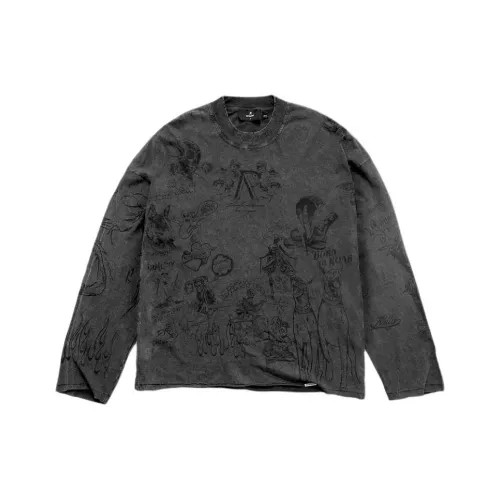 REPRESENT Серый Мужская T-Рубашка