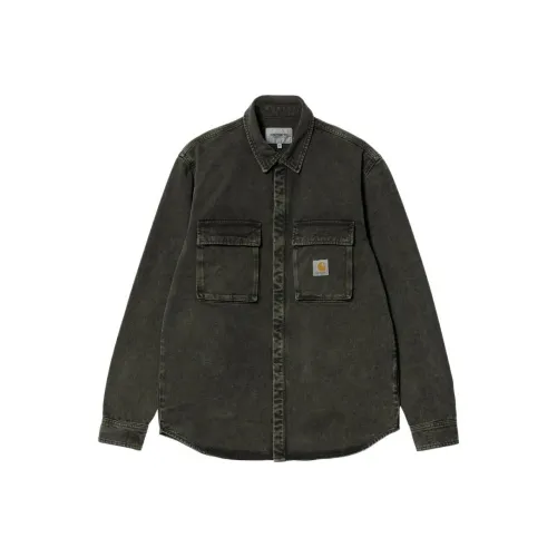Carhartt WIP Green Men's Denim Jackets Carhartt WIP Зеленый Мужские Джинсовые Куртки