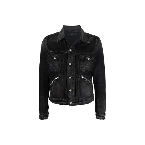 AMIRI Черный Унисекс Джинсовые куртки