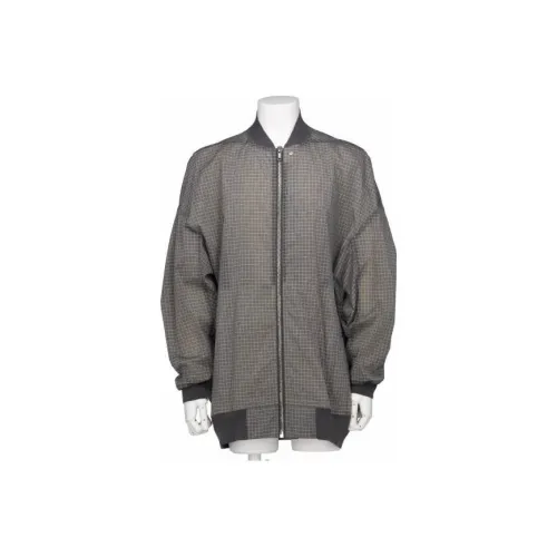 RICK OWENS совместный бренд Темно-серый Мужской Куртки