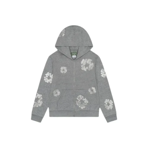 Denim Tears Swarovski Collaboration Серый Унисекс Свитшоты