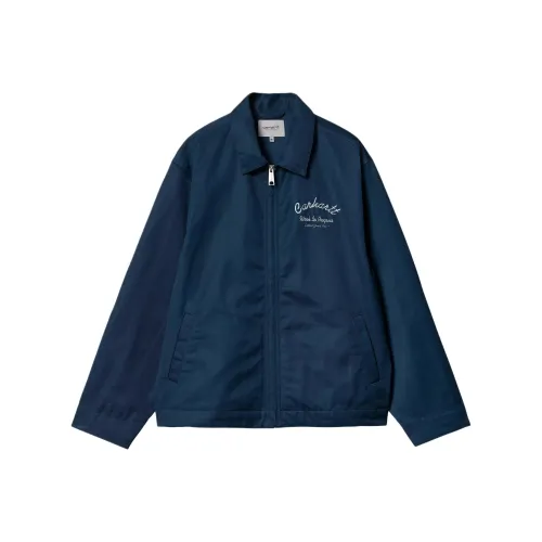 Carhartt WIP Blue Men's Jackets Кархартт WIP Синий Мужские Куртки