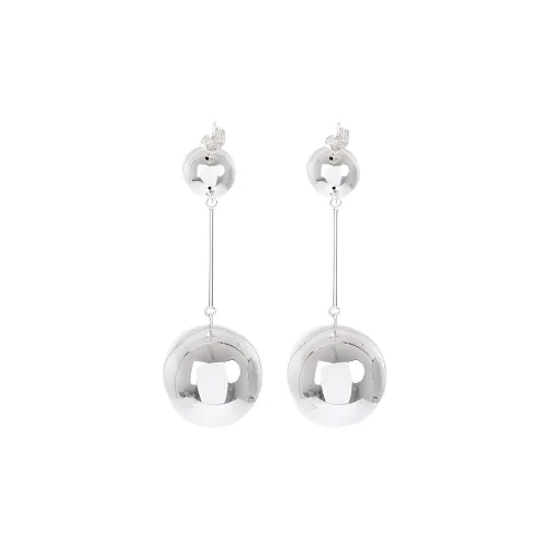 JW Anderson Brass Earrings Серебряные Женские