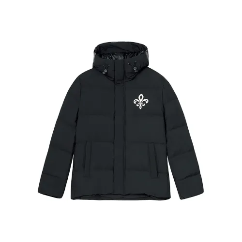 Палладий Пуховик Унисекс Свинцово-черный