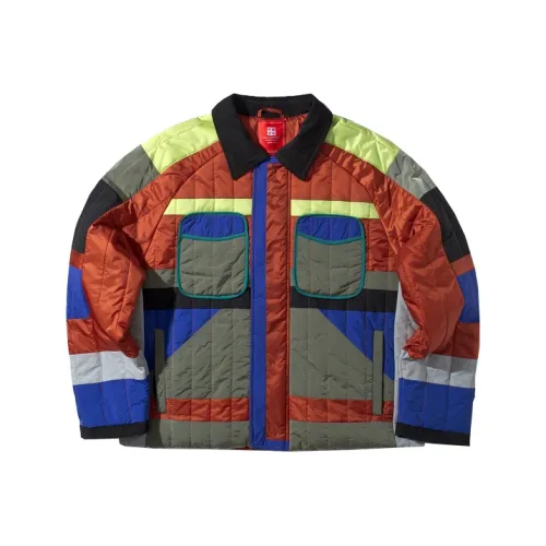 LINING Смешанный цвет Мужской пуховик