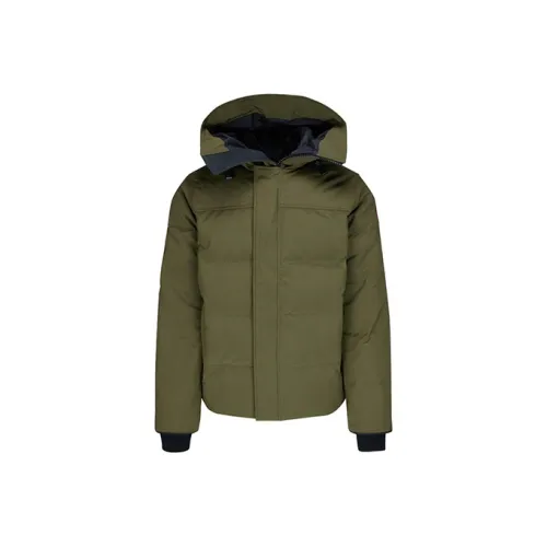 Canada Goose Пуховик Зимний Мужской Армейский Зеленый