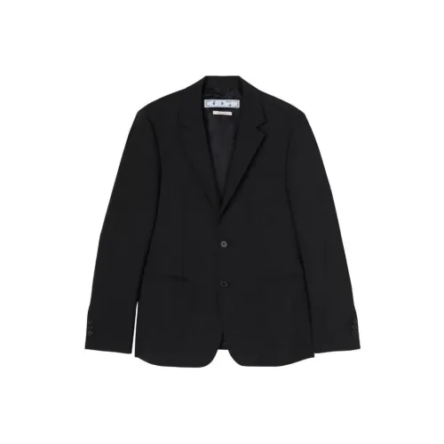 Off Белый FW22 Черный Мужские Деловые Костюмы