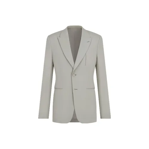 DIOR Серый Мужской Деловой Костюм