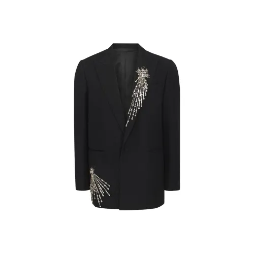 Alexander McQueen Бизнес-костюм Пальто Мужской Черный