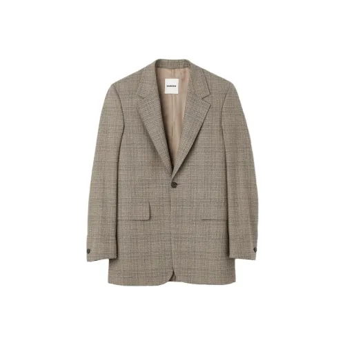 Sandro Бизнес-костюм мужской серый