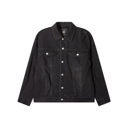 Cabbeen Carbon Black Мужские Джинсовые Куртки