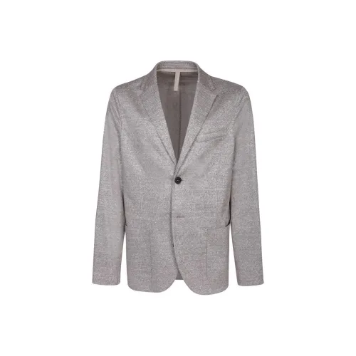 HARRIS WHARF LONDON Бизнес-костюм мужской серый