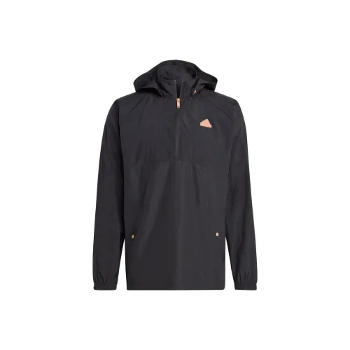 Adidas Черные Унисекс Куртки