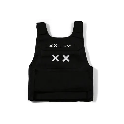 XxDESIGN Черные Унисекс Жилеты