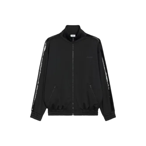 CELINE Мужские черные куртки