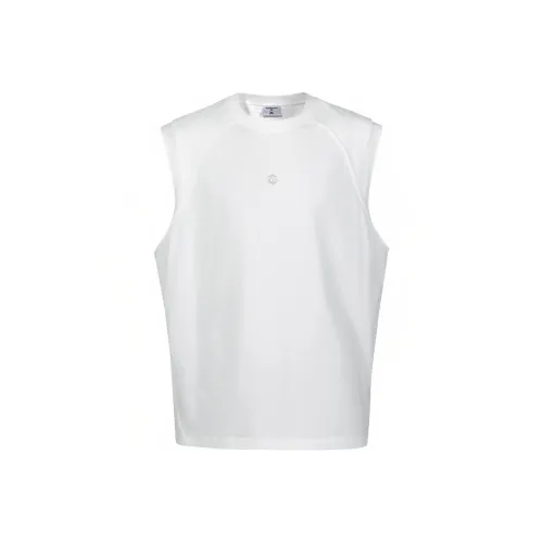 GUUKA TECH Топ без рукавов Мужской Белый