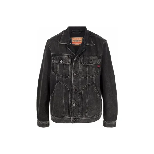 DIESEL SS22 Denim Jacket Men's Black