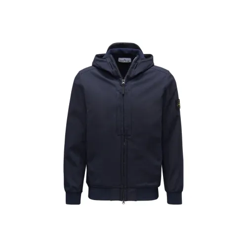 STONE ISLAND FW23 Куртки и пальто Мужской Морской синий