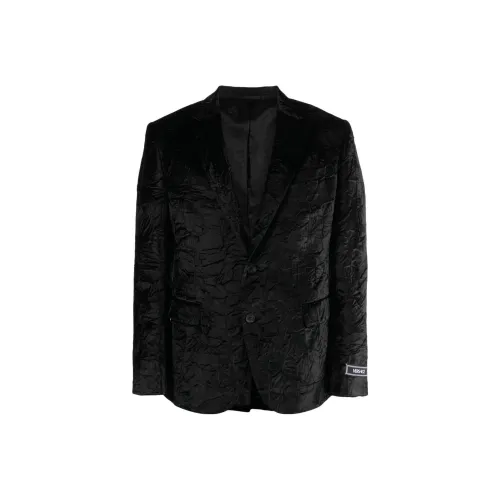 VERSACE Черные Мужские Деловые Костюмы