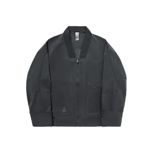 Куртка из коллекции LINING X Jackie Chan совместный проект с Jackie Chan Kung Fu мужская цвет угольно-черный