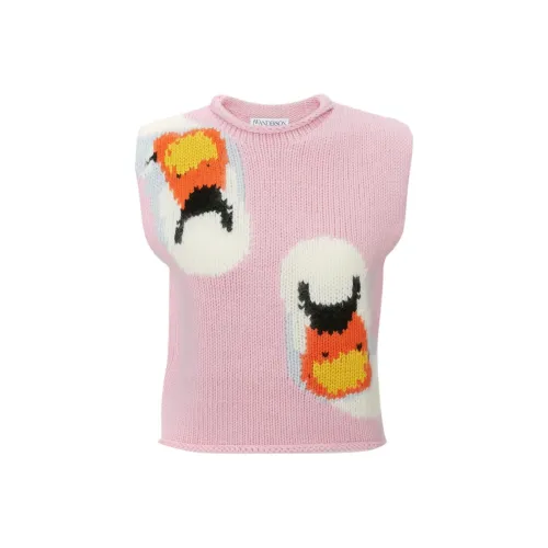 JW Anderson Светло-розовые Унисекс Жилеты