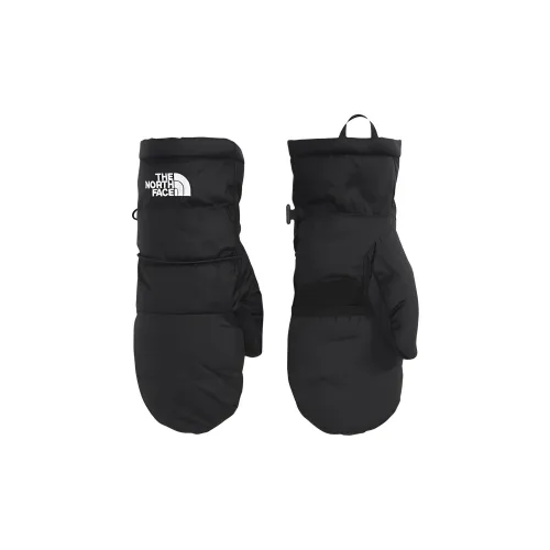 The North Face Нейлон, Полиэстер, Пух, Замша, Перчатки, Черный, Мужской