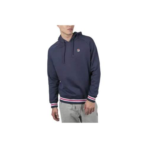 FILA Винтаж Свитшот Унисекс Синий