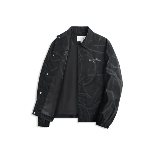 Куртки и пальто Dance with Wolves Мужские Черные