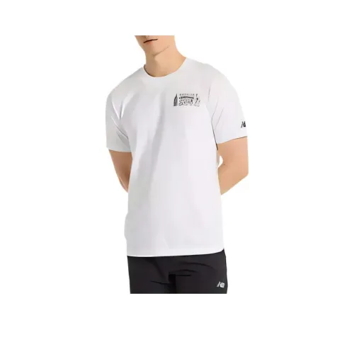 New Balance NYRR RUN For LifeNYRR Boroughs Graphic T-Shirt Мужская Белая