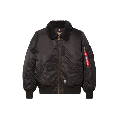 Совместный бренд Alpha Industries Черные Мужские Куртки