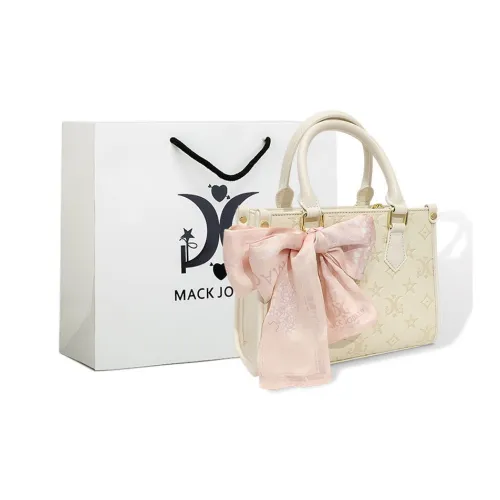 MACK JODAER Сумка из синтетической кожи сумка-тоут сумка через плечо сумка для покупок женская цвет экрю