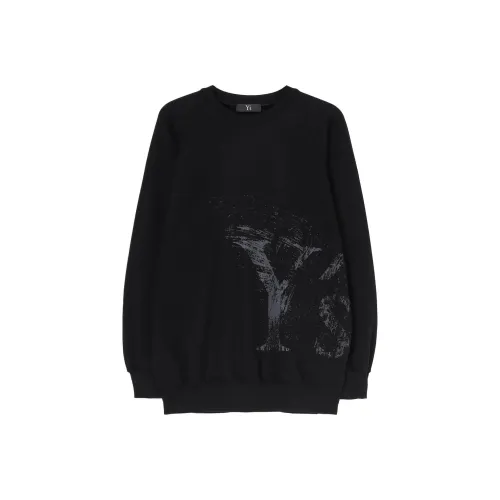 Yohji Yamamoto Черные Унисекс Свитшоты