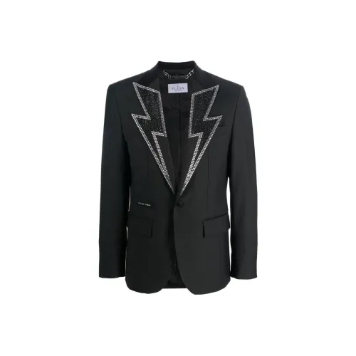 PHILIPP PLEIN Черные Мужские Деловые Костюмы