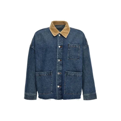 A.P.C x JW Anderson FW23 Denim Jacket Unisex Blue A.P.C x JW Anderson FW23 Деним Куртка Унисекс Синий