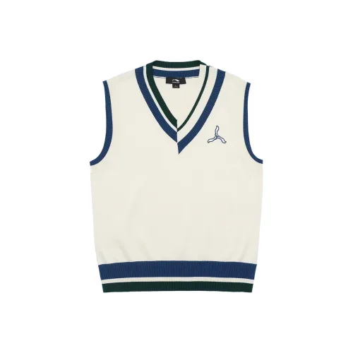 LI NING 1990 Classic Collection Экрю Мужские Жилеты