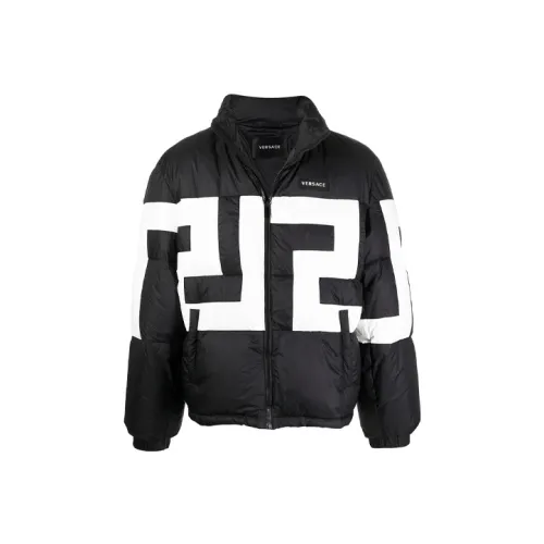 VERSACE Пуховик Мужской Черный