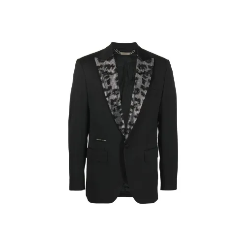 PHILIPP PLEIN Черные Мужские Деловые Костюмы