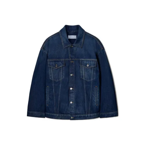 Off Белый Синий Мужские Куртки