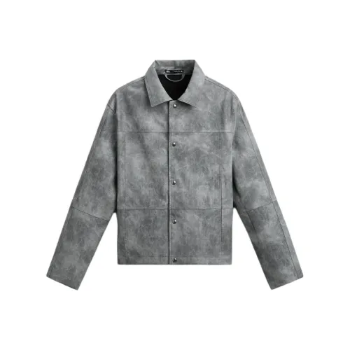 ZARA Серый Мужской Куртки